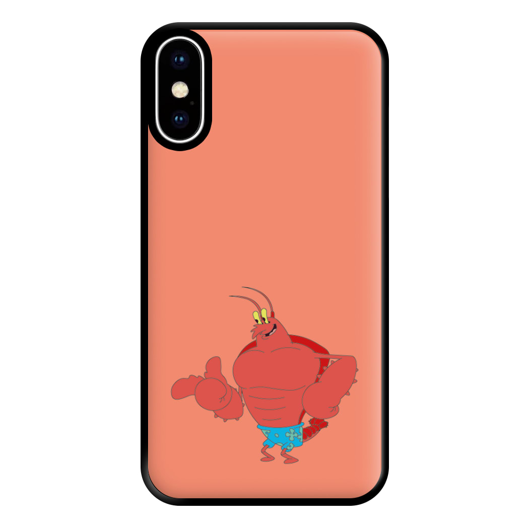 Muscly Mr Krabs Phone Case for iPhone XS Max