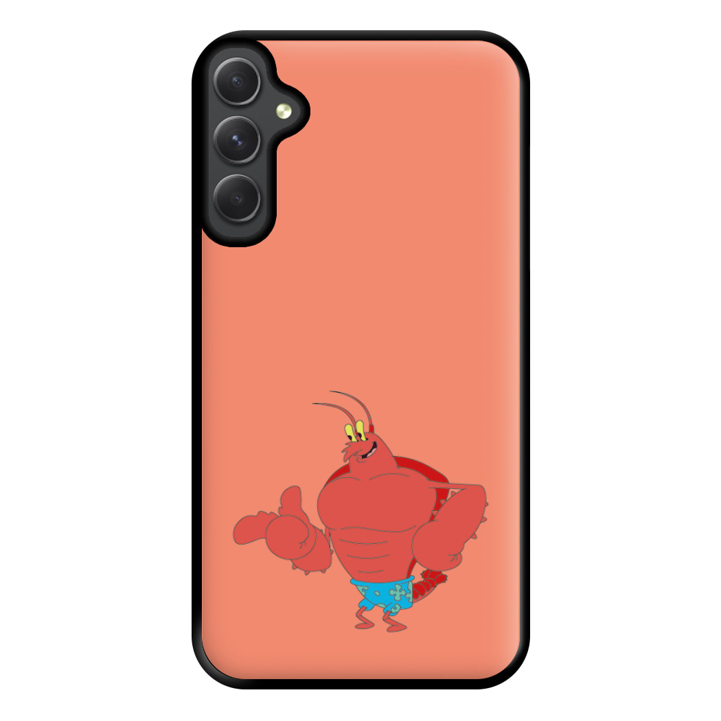 Muscly Mr Krabs Phone Case for Galaxy A14