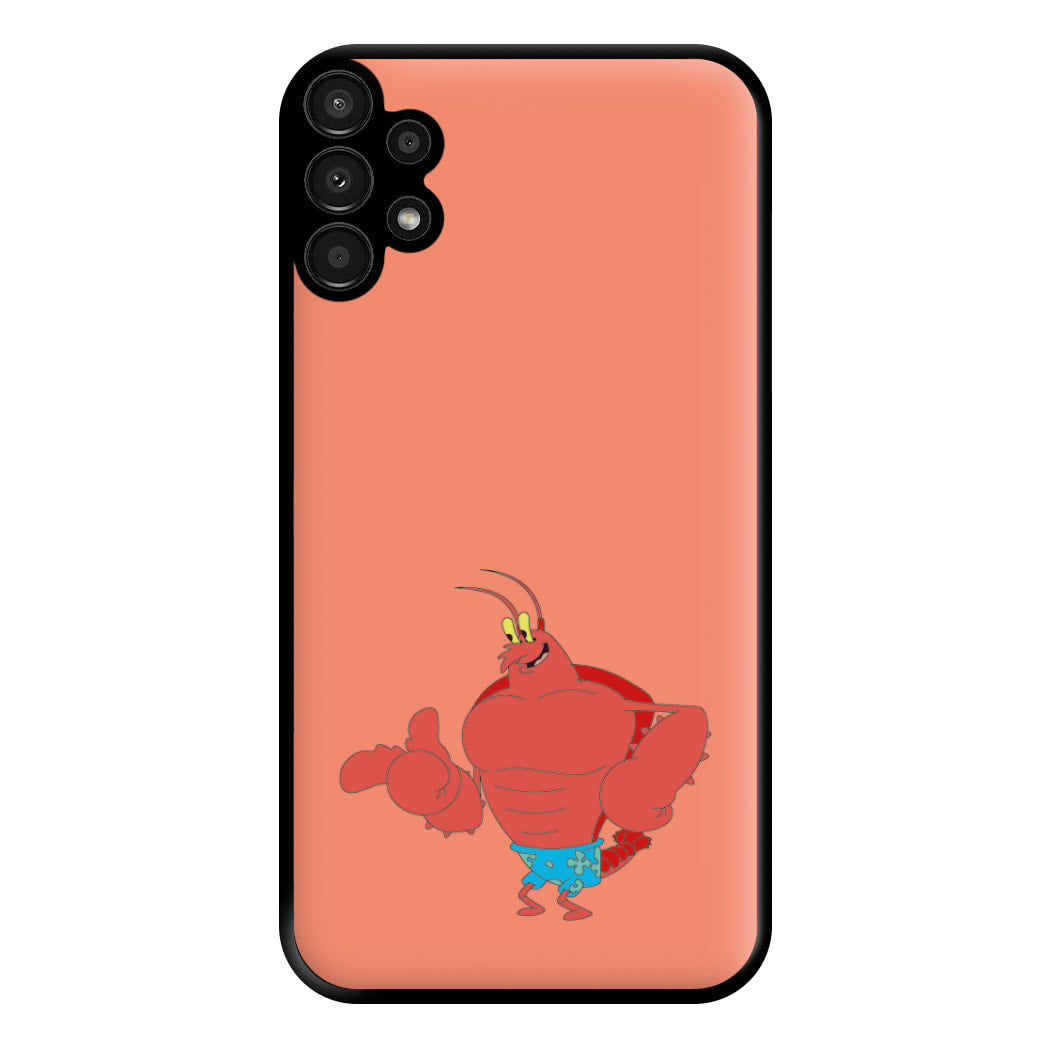 Muscly Mr Krabs Phone Case for Galaxy A13