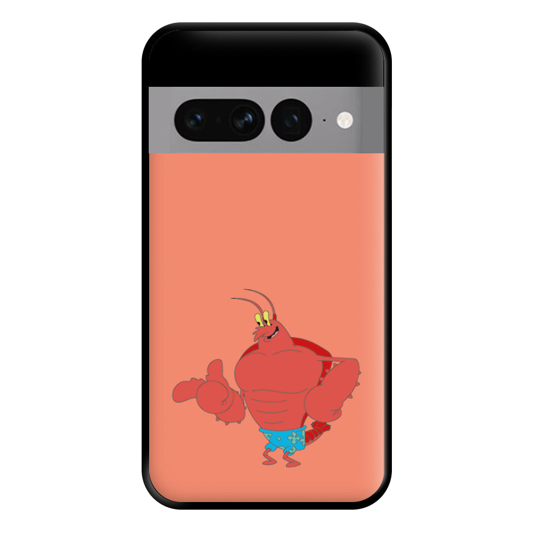 Muscly Mr Krabs Phone Case for Google Pixel 7 Pro