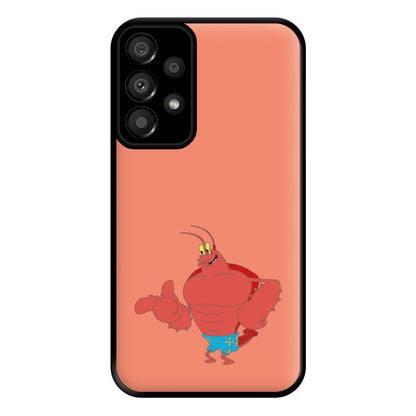 Muscly Mr Krabs Phone Case for Galaxy A33