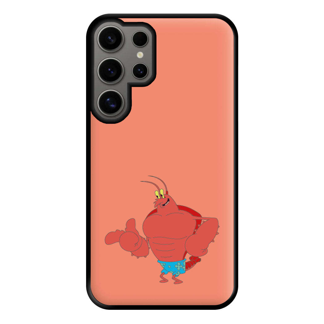 Muscly Mr Krabs Phone Case for Galaxy S24 Ultra