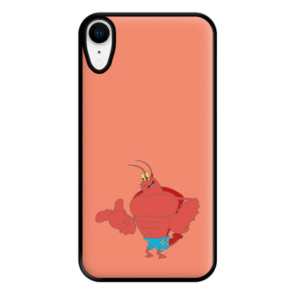 Muscly Mr Krabs Phone Case for iPhone XR