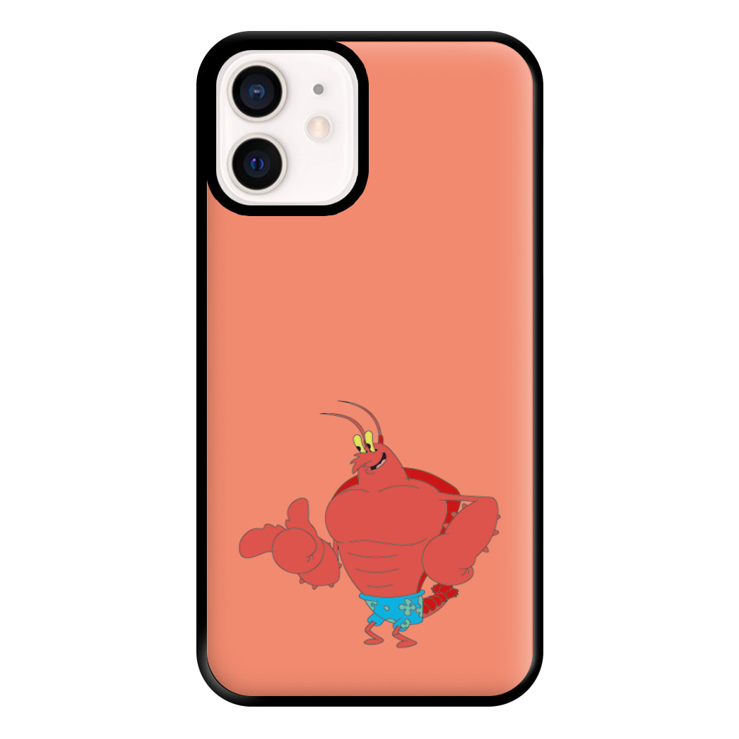 Muscly Mr Krabs Phone Case for iPhone 13 Mini