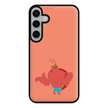 Muscly Mr Krabs Phone Case for Galaxy S24FE