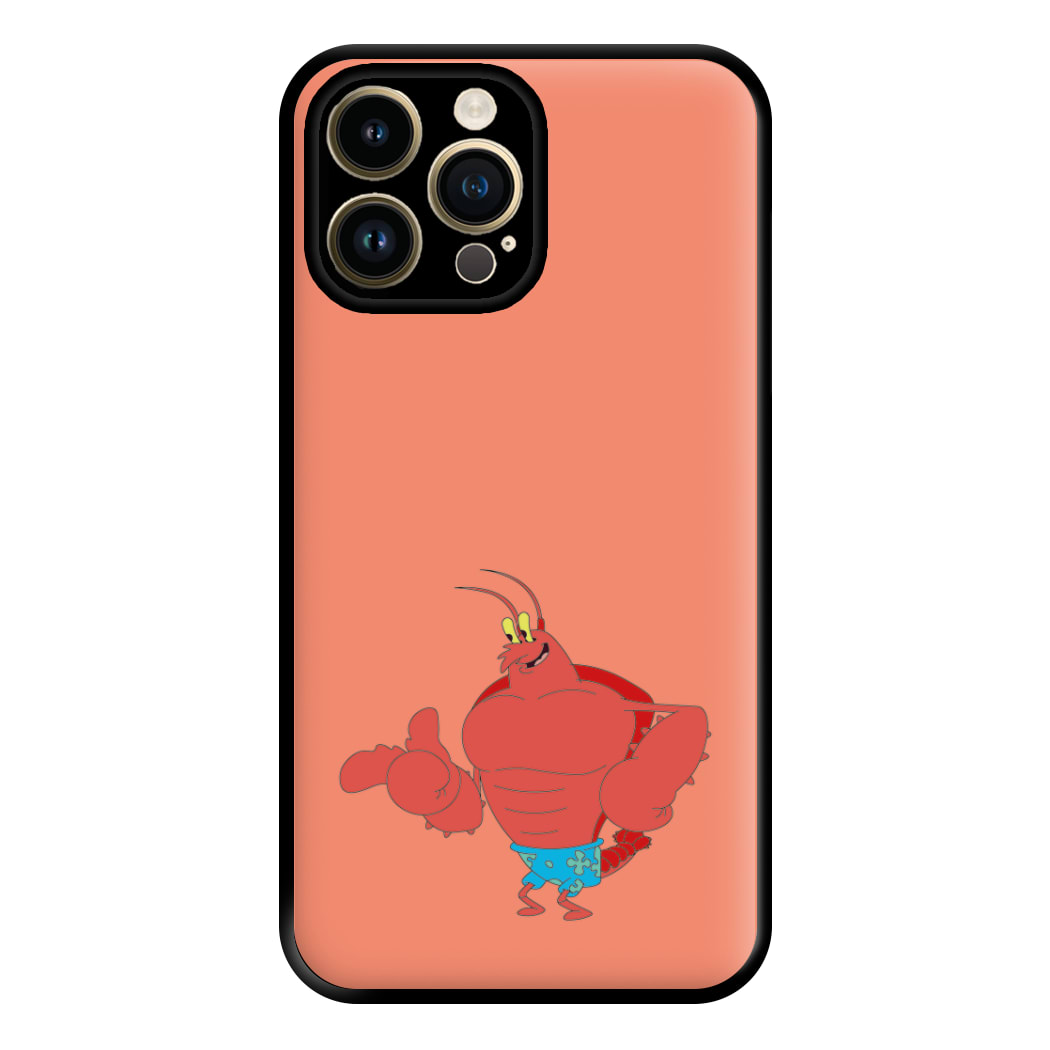 Muscly Mr Krabs Phone Case for iPhone 14 Pro Max