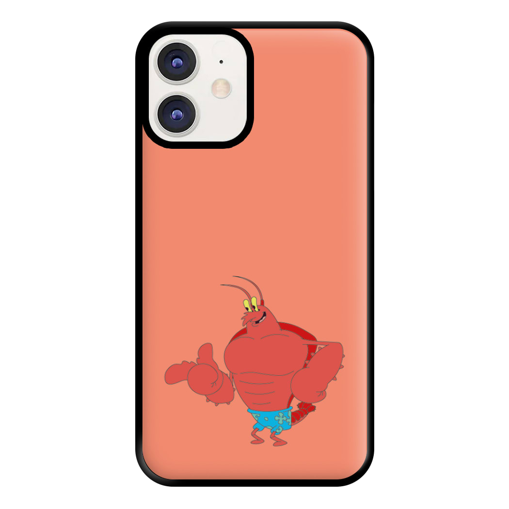 Muscly Mr Krabs Phone Case for iPhone 12 / 12 Pro