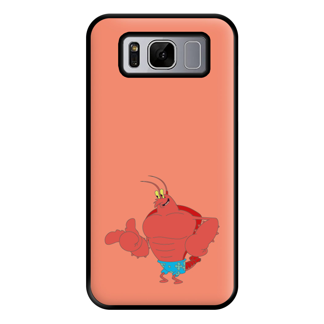 Muscly Mr Krabs Phone Case for Galaxy S8 Plus