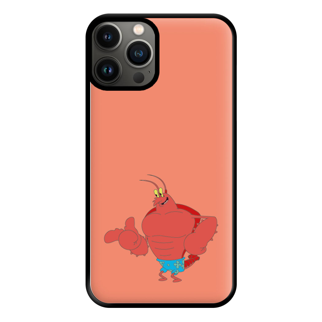 Muscly Mr Krabs Phone Case for iPhone 13 Pro Max