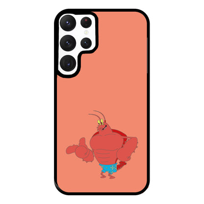 Muscly Mr Krabs Phone Case for Galaxy S22 Ultra