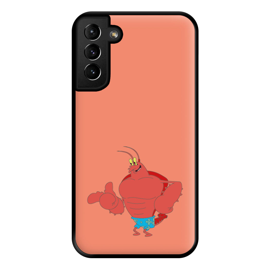 Muscly Mr Krabs Phone Case for Galaxy S21 Plus