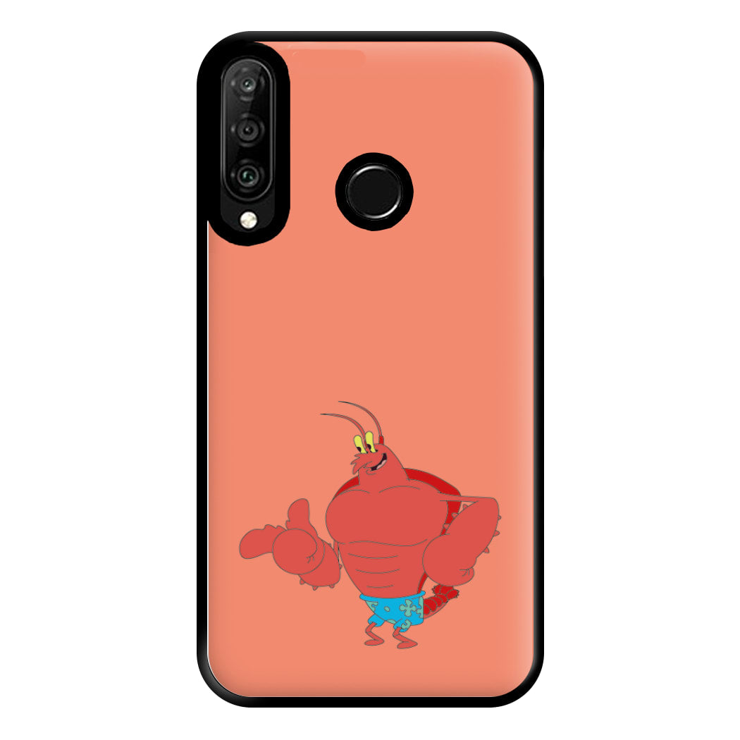 Muscly Mr Krabs Phone Case for Huawei P30 Lite