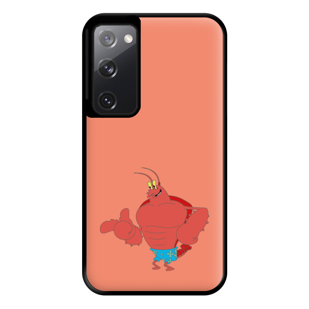 Muscly Mr Krabs Phone Case for Galaxy S20FE