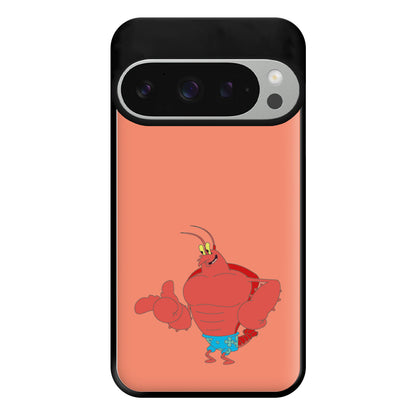 Muscly Mr Krabs Phone Case for Google Pixel 9 Pro XL