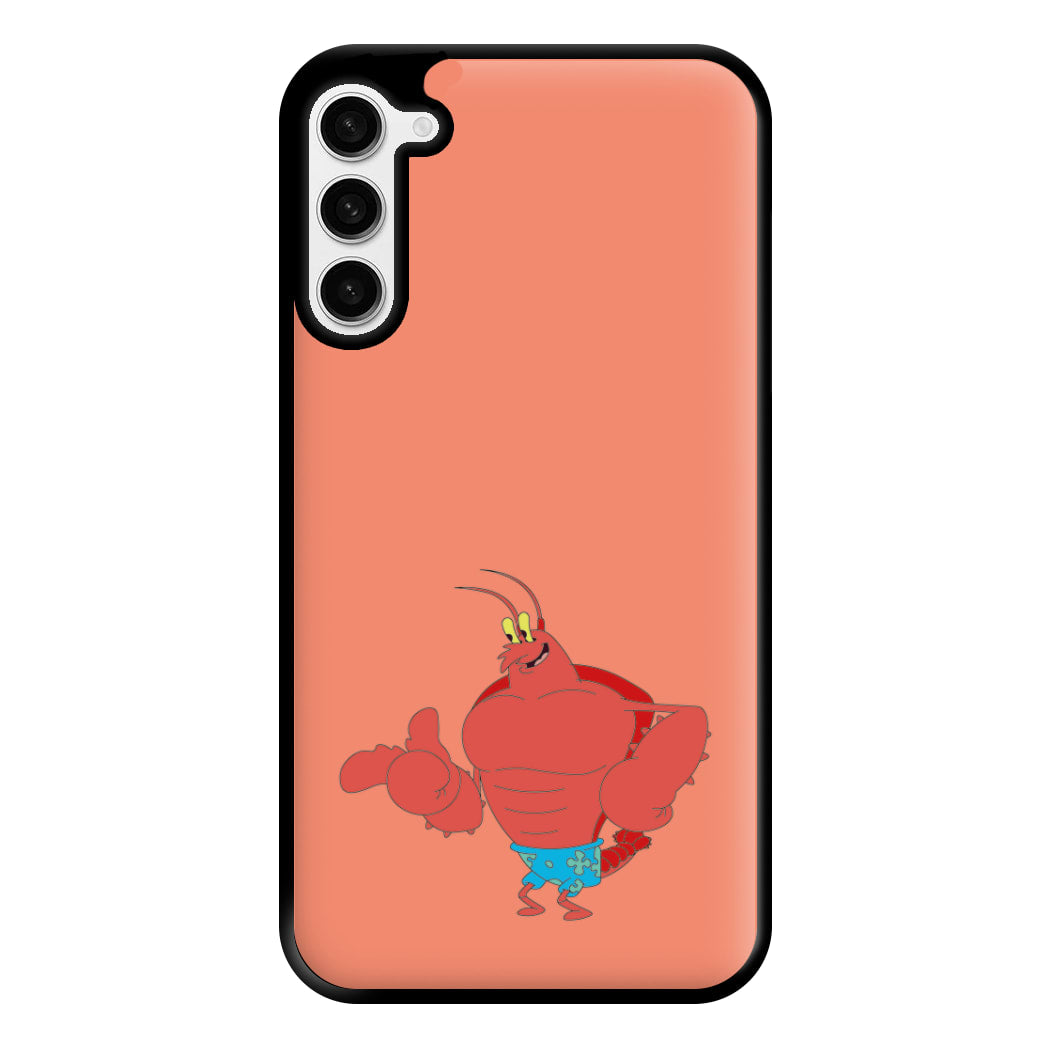 Muscly Mr Krabs Phone Case for Galaxy S23 Plus