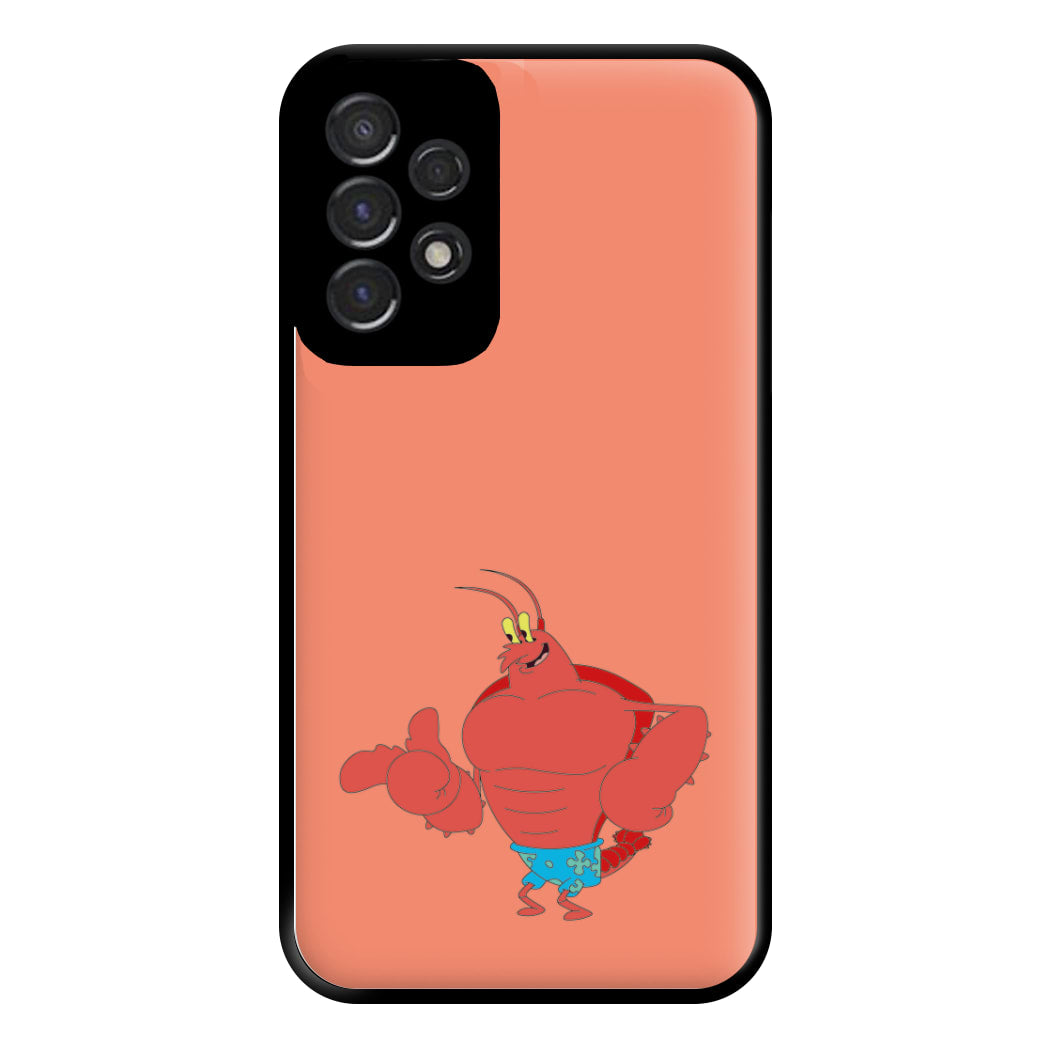 Muscly Mr Krabs Phone Case for Galaxy A53