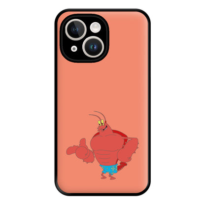 Muscly Mr Krabs Phone Case for iPhone 14 Plus