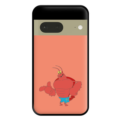 Muscly Mr Krabs Phone Case for Google Pixel 7a