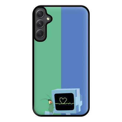 Plankton And Karen Phone Case for Galaxy A14