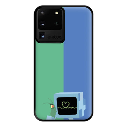 Plankton And Karen Phone Case for Galaxy S20 Ultra