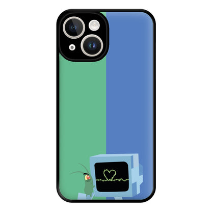 Plankton And Karen Phone Case for iPhone 14