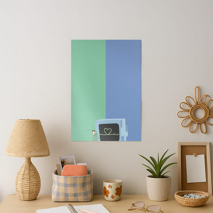 Plankton And Karen Art Print