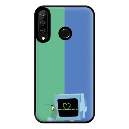 Plankton And Karen Phone Case for Huawei P30 Lite