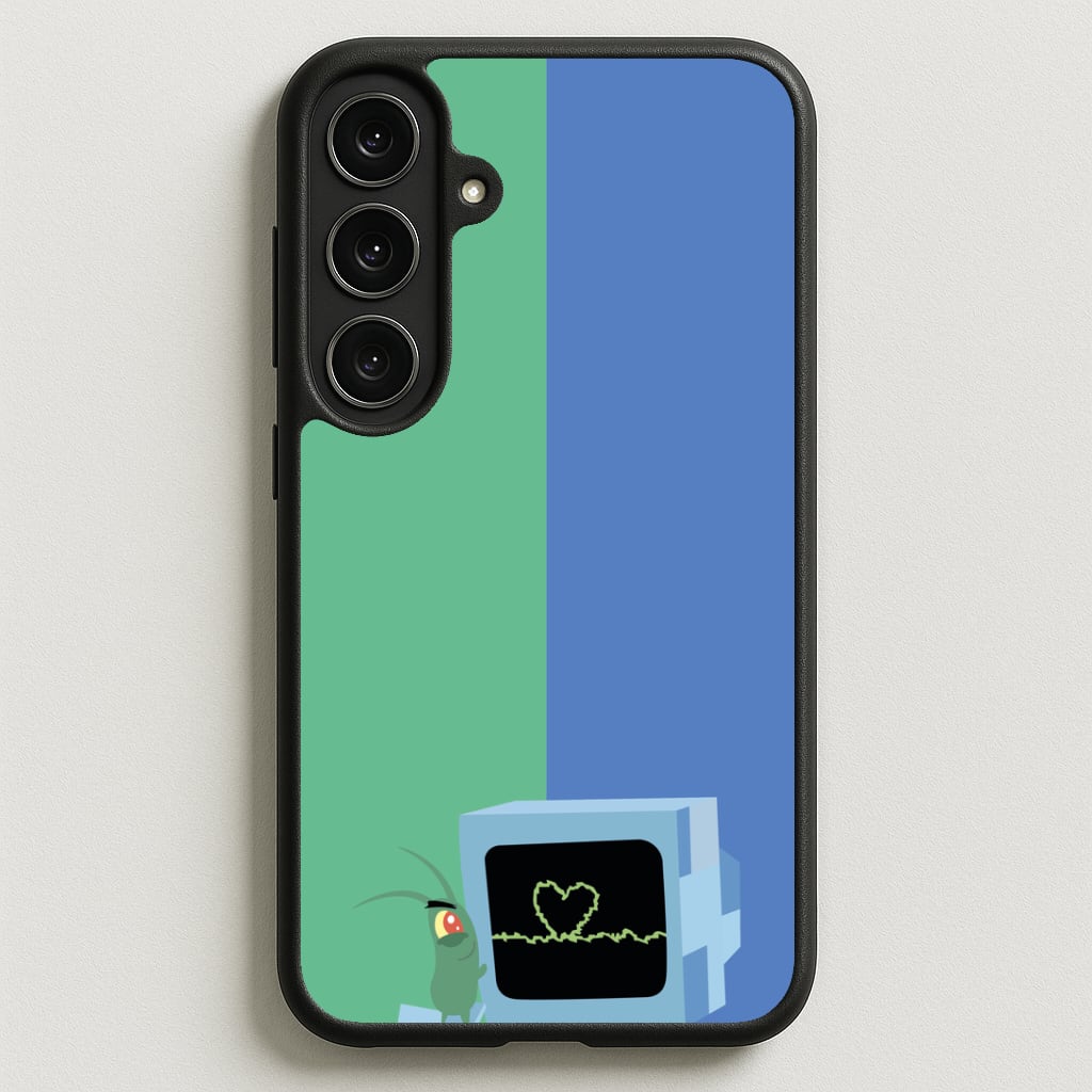 Plankton And Karen Phone Case for Galaxy S25FE