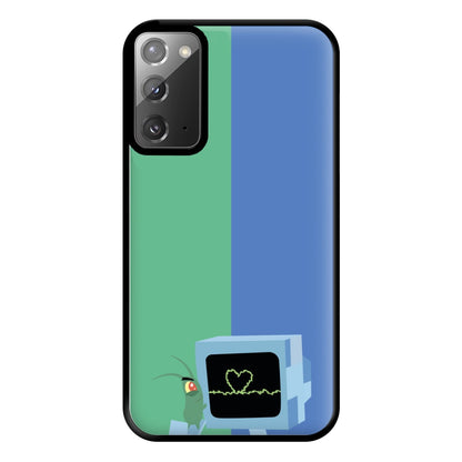 Plankton And Karen Phone Case for Galaxy Note 20 Ultra