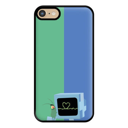 Plankton And Karen Phone Case for iPhone 6 / 7 / 8 / SE