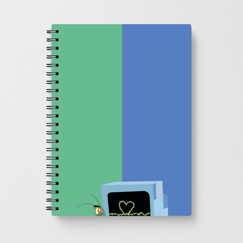 Plankton And Karen Notebook