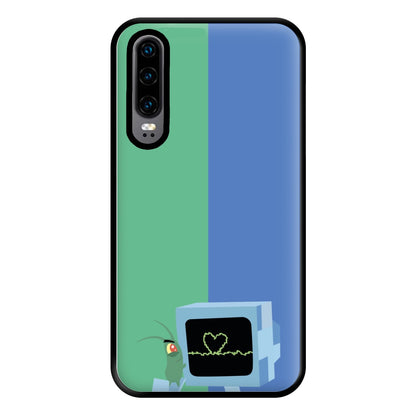 Plankton And Karen Phone Case for Huawei P30