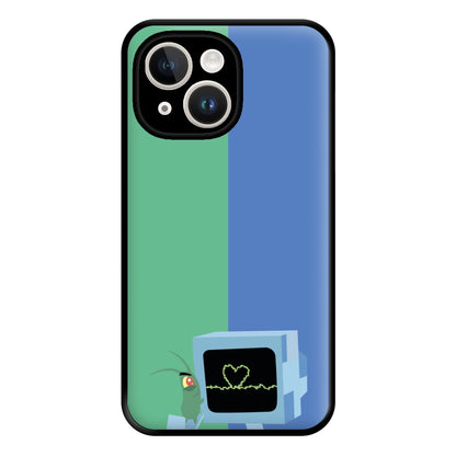 Plankton And Karen Phone Case for iPhone 14 Plus