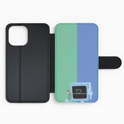 Plankton And Karen Flip Phone Case