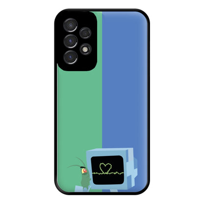 Plankton And Karen Phone Case for Galaxy A53