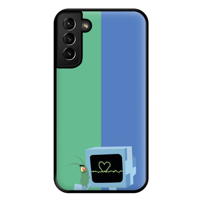 Plankton And Karen Phone Case for Galaxy S21 Plus