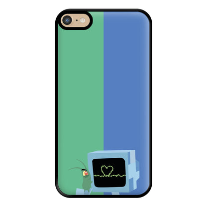 Plankton And Karen Phone Case for iPhone 6 Plus / 7 Plus / 8 Plus