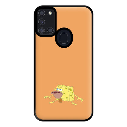 Caveman Phone Case for Galaxy A21s