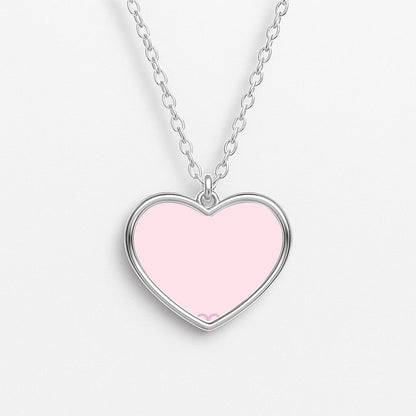 Love Heart Heart Necklace