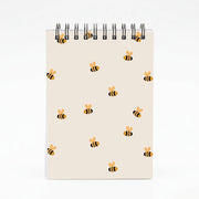 Spring Bee Pattern Notebook 6