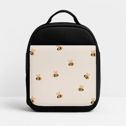 Spring Bee Pattern Insulated Lunchbox