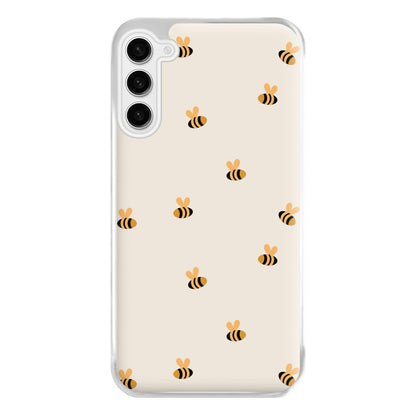 Spring Bee Pattern Phone Case for Galaxy S23FE