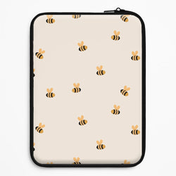 Spring Bee Pattern Universal Laptop Sleeve
