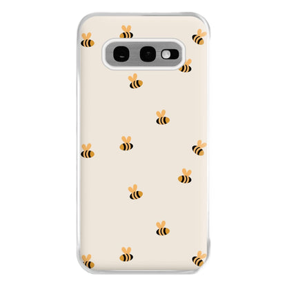 Spring Bee Pattern Phone Case for Galaxy S10e