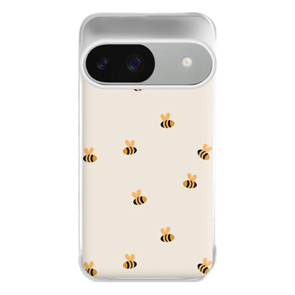 Spring Bee Pattern Phone Case for Google Pixel 9 / 9 Pro