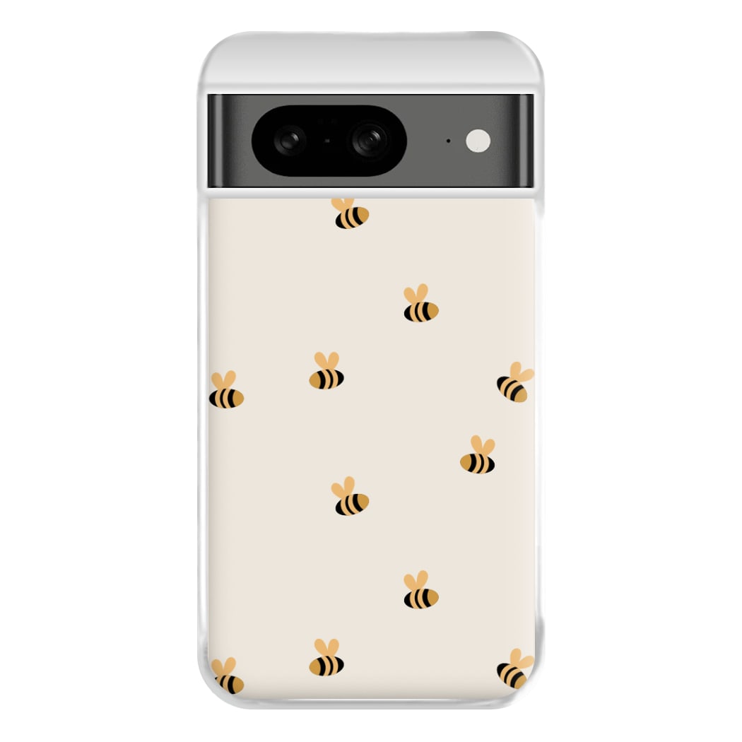 Spring Bee Pattern Phone Case for Google Pixel 8