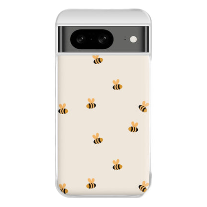 Spring Bee Pattern Phone Case for Google Pixel 8