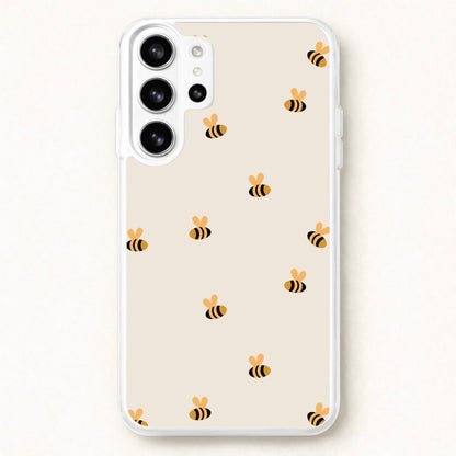 Spring Bee Pattern Phone Case for Galaxy S26 Ultra
