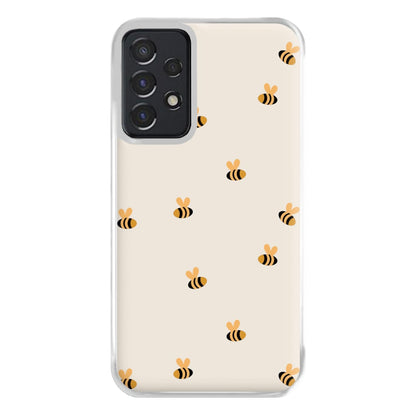 Spring Bee Pattern Phone Case for Galaxy A52 / A52s