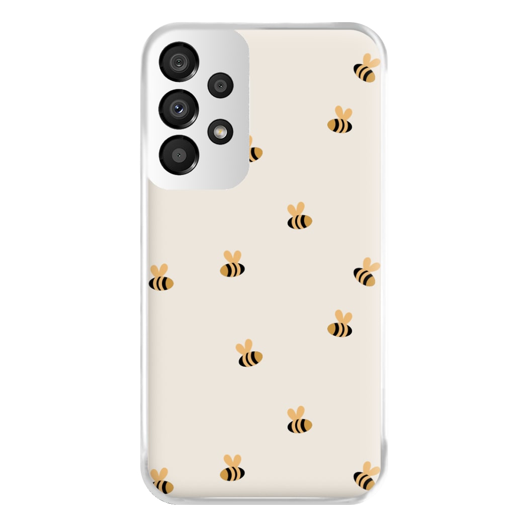 Spring Bee Pattern Phone Case for Galaxy A33